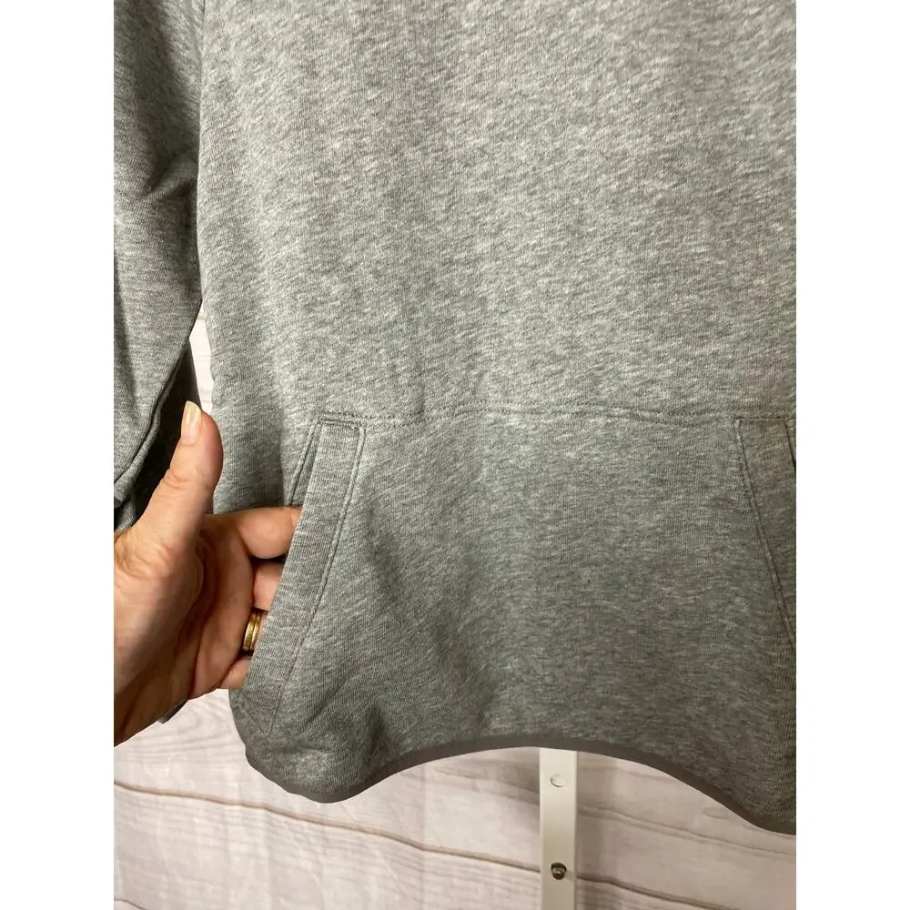 Brand New Puma Youth Medium Liga Heathered Grey Pullover Hoodie Sweatshirt